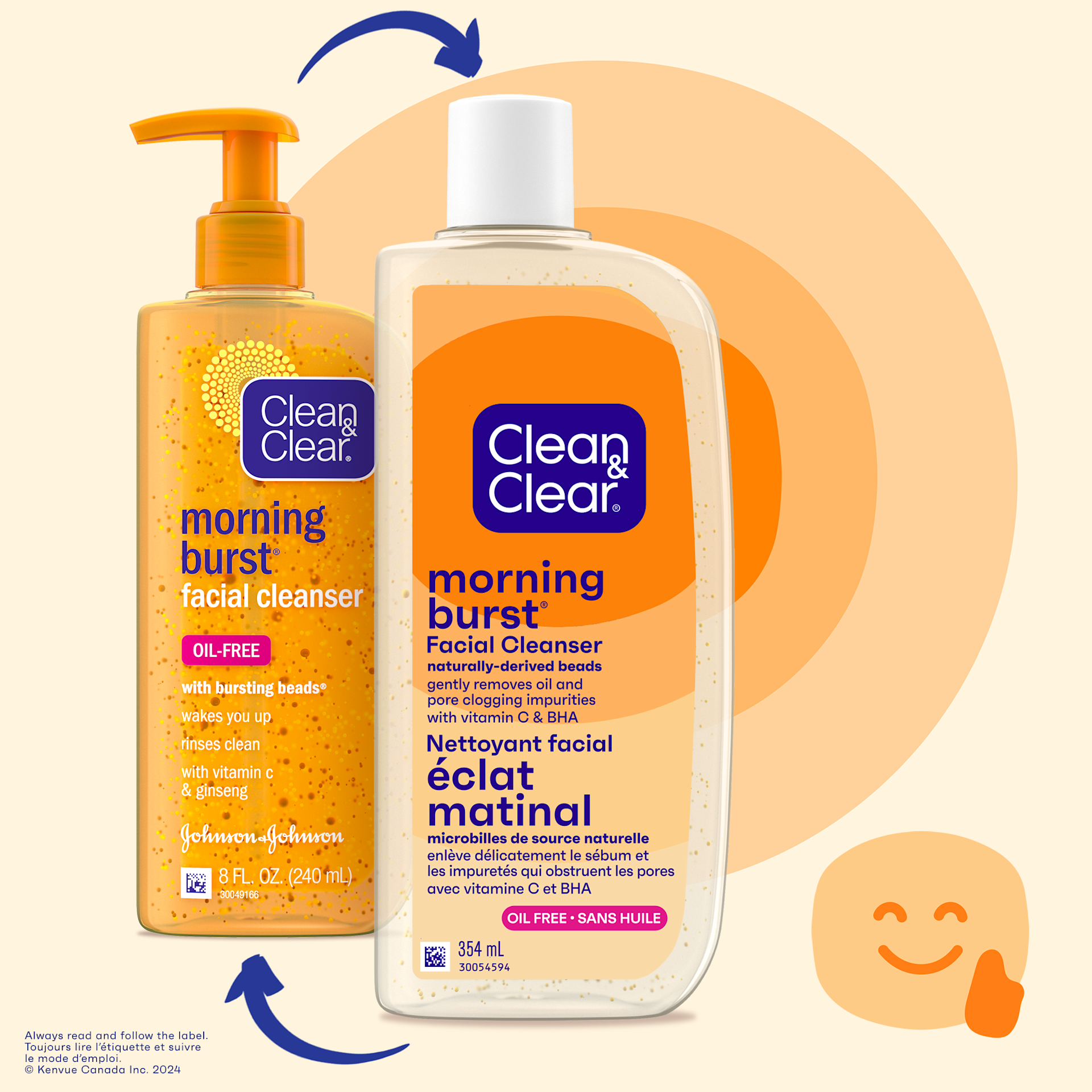 MORNING BURST® Facial Cleanser | CLEAN & CLEAR® Canada
