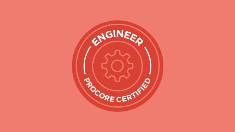Engineer Procore Certificate