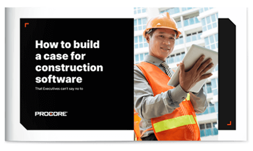 What's the ROI of Construction Software eBook Cover