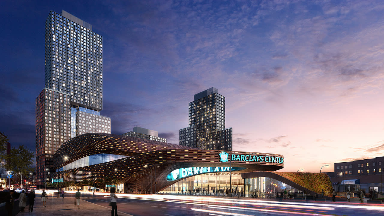 Render image of Barclays Center