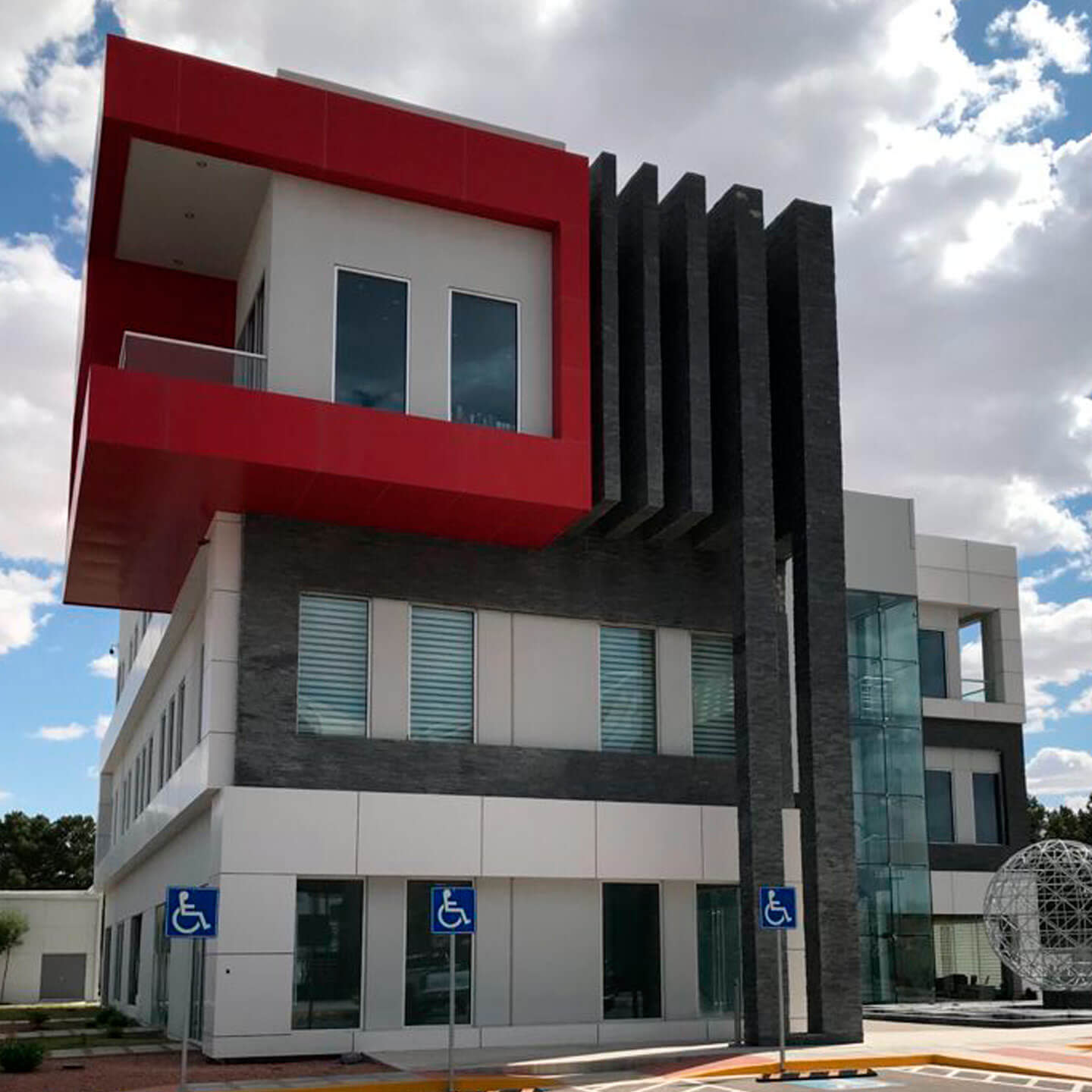 Modern office building