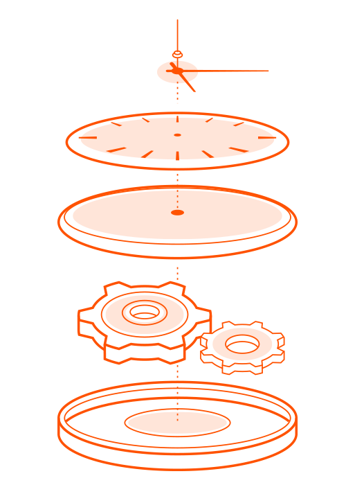 clock diagram