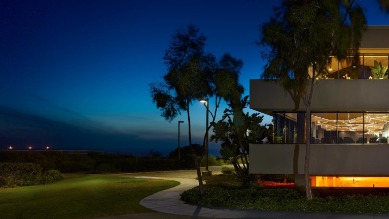 Procore's Carpinteria office at night