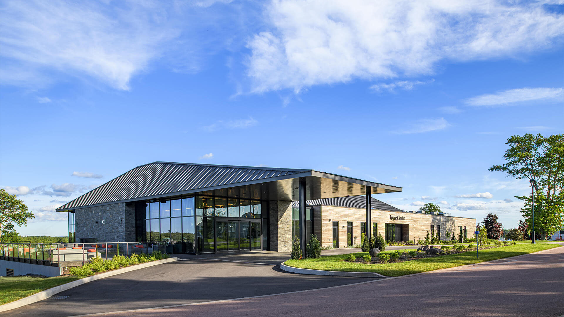 Joyce Centre's main entrance