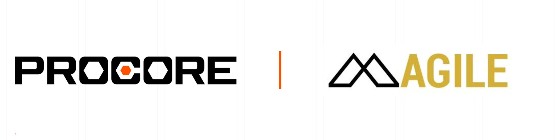 Logo tie-up of Procore and Agile