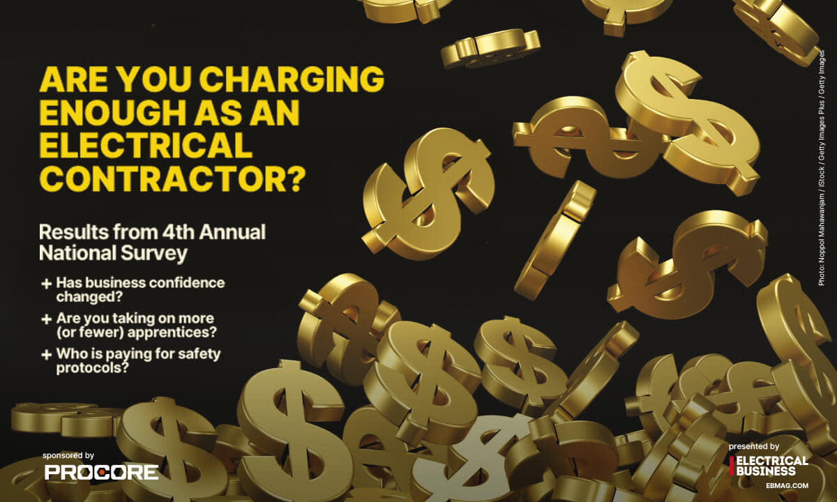 "How Much Are Electrical Contractors Charging in Canada?" eBook cover