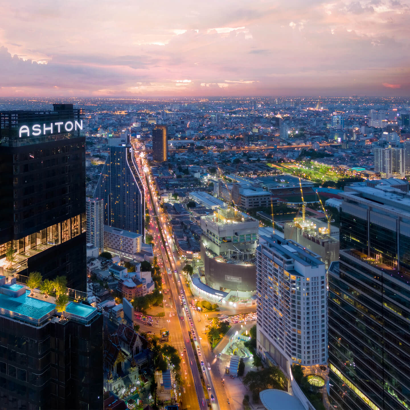 Ashton Asoke-Rama 9 building in Bangkok