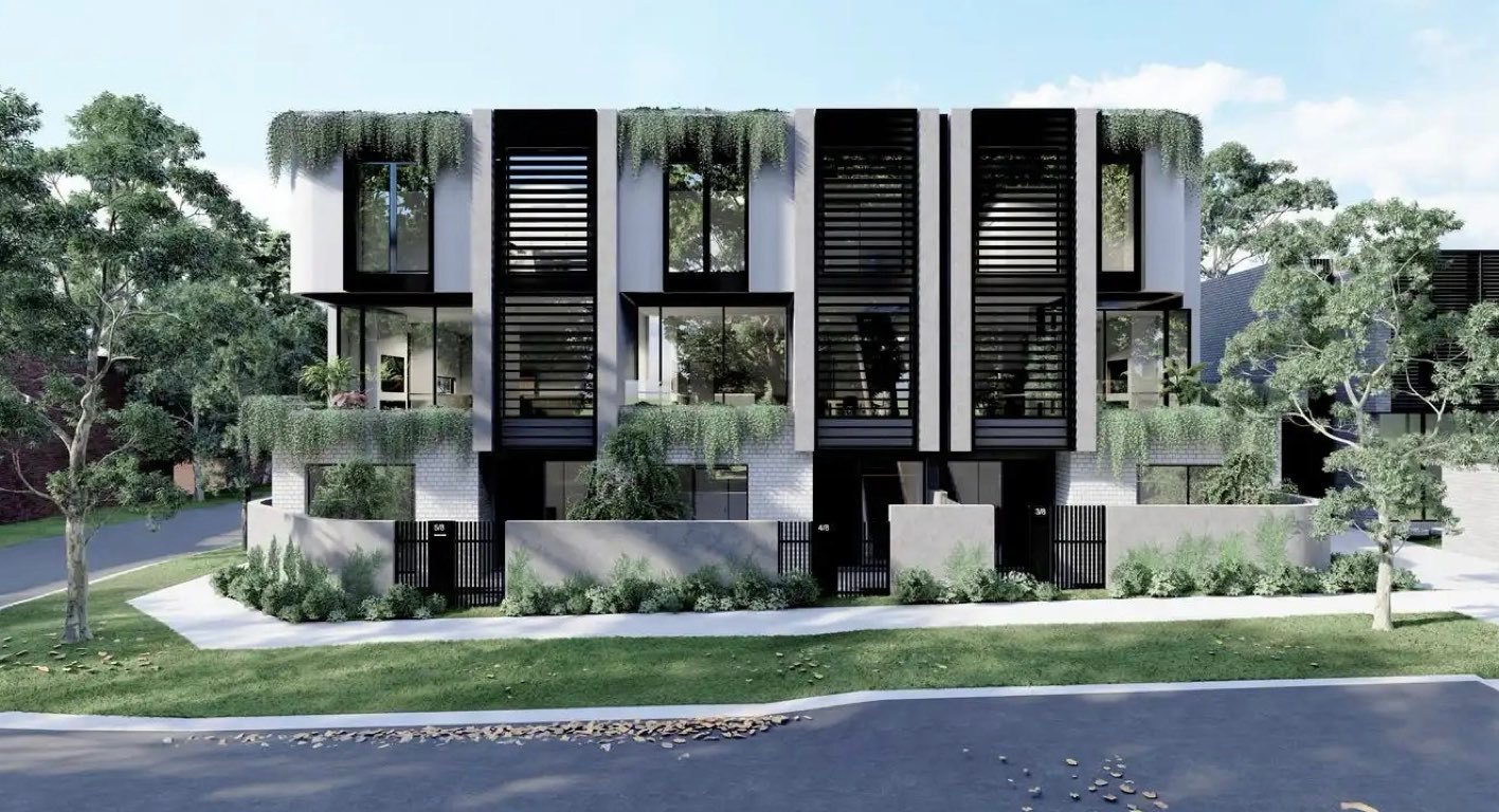 North Road Townhouse Development, Bentleigh East: a complex residential project where Arch10 is using Procore to improve visibility across workflows, site diaries, drawings, approvals and detailed project documentation.