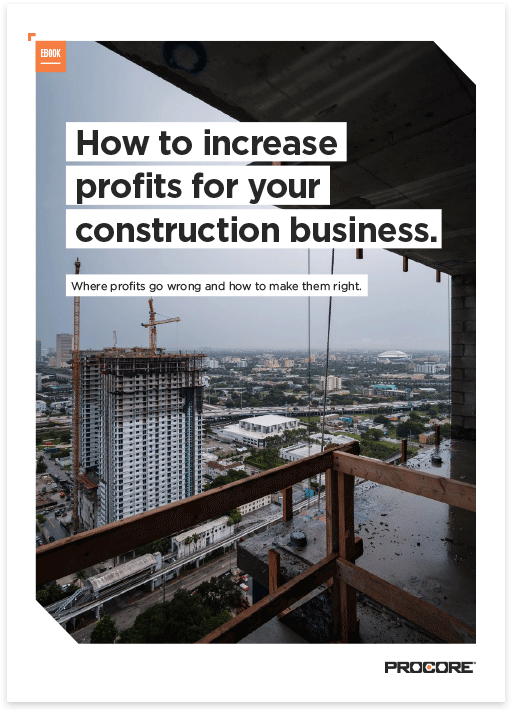 Cover of How To Increase Profits For Your Construction Business Ebook