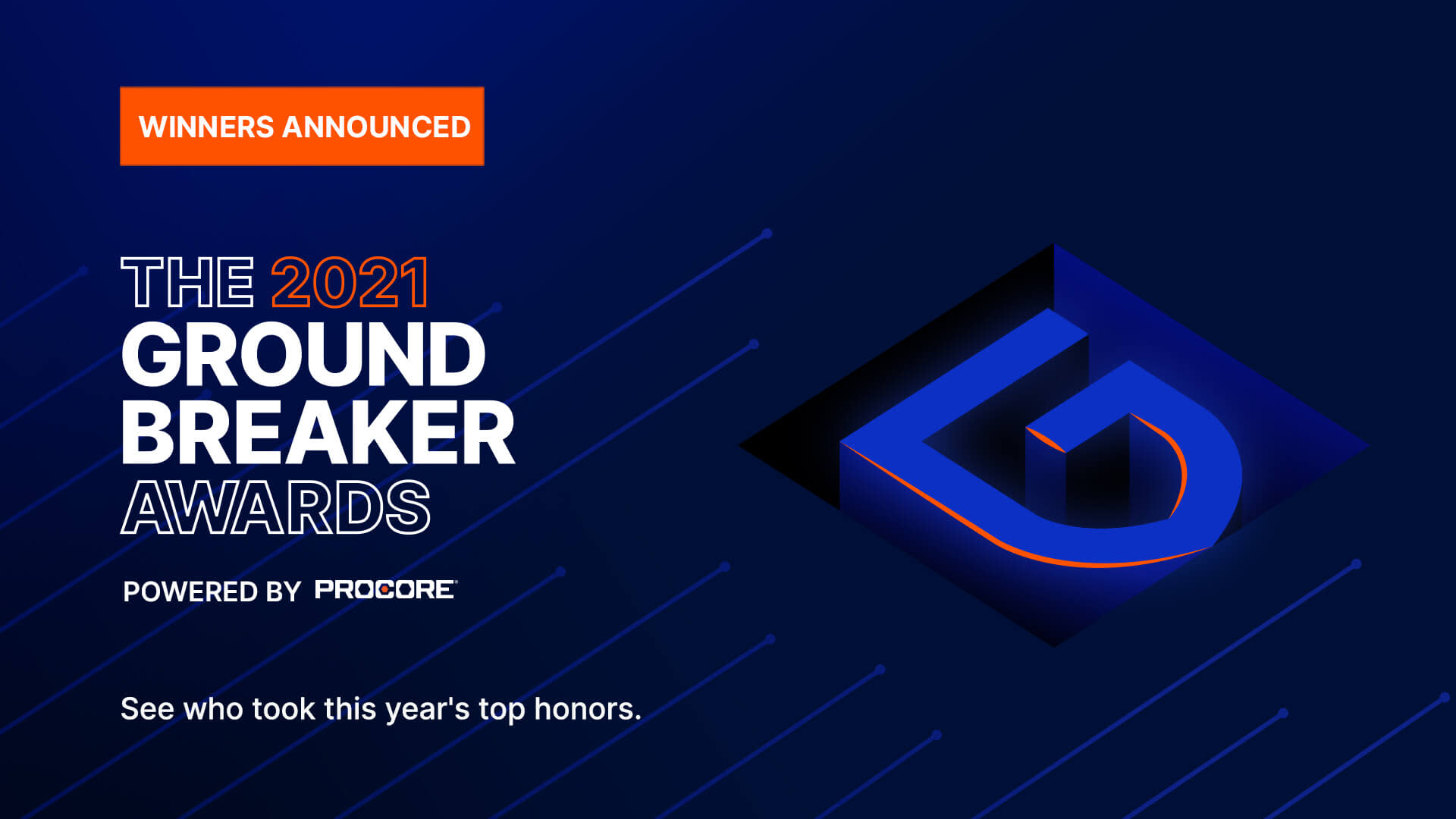 Groundbreaker Awards Winner Announcement