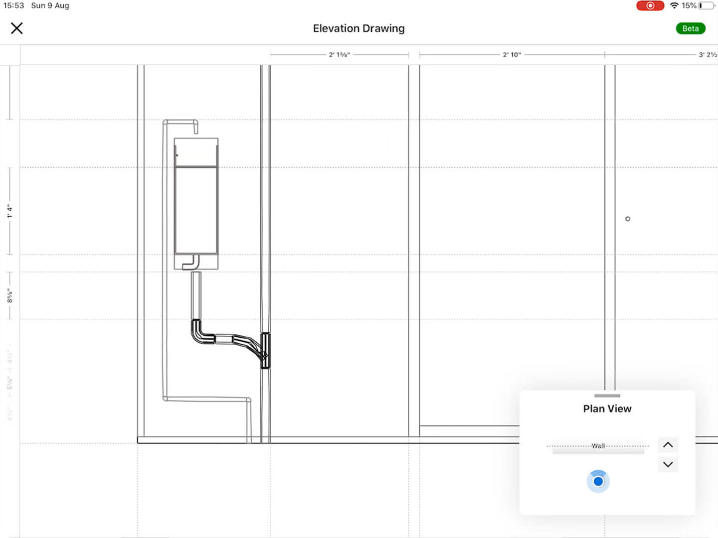 Procore BIM Elevations view