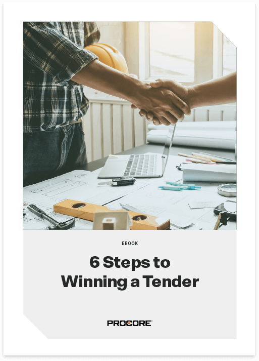 6 steps to winning a tender ebook cover page