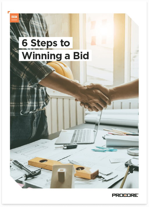 Cover of 6 Steps To Winning A Bid Ebook