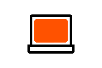 Procore icon of laptop