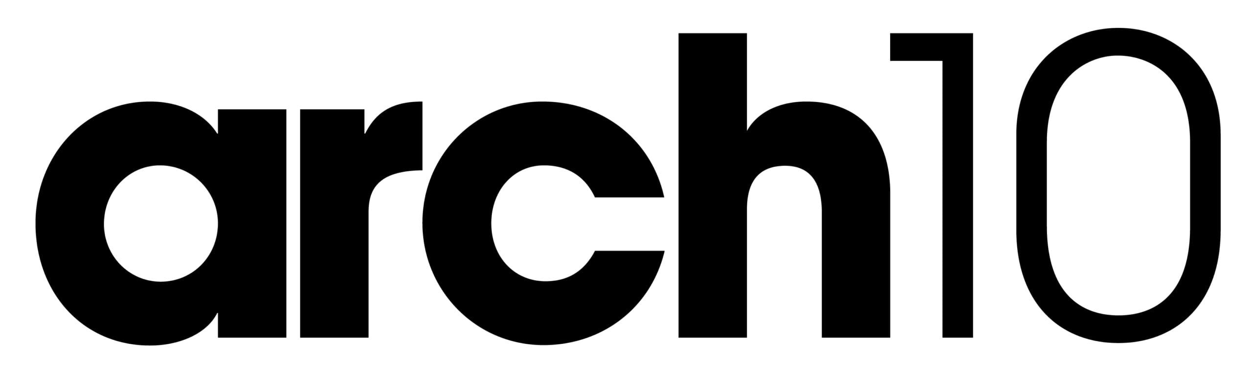 Company logo for Arch10