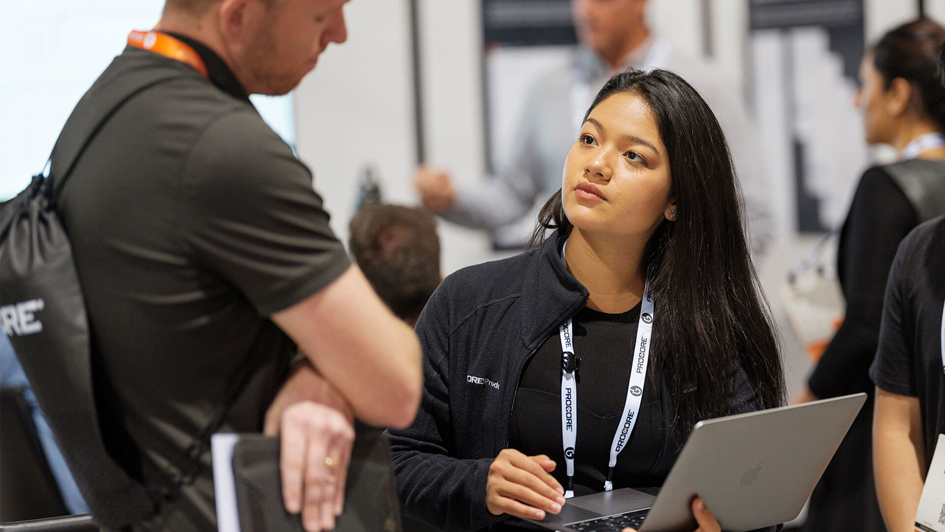 Attendants at Procore event