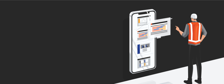 Illustration of Construction Software analytics