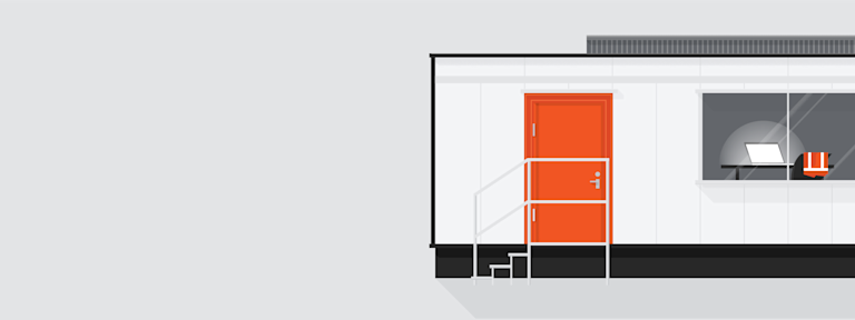 Illustration of an office