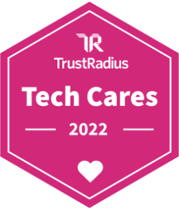 Trust Radius Tech Cares 2022 award
