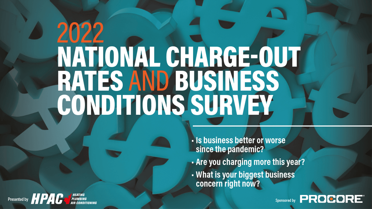 2022 National Charge Out for HVAC and Plumbing Contractors eBook cover