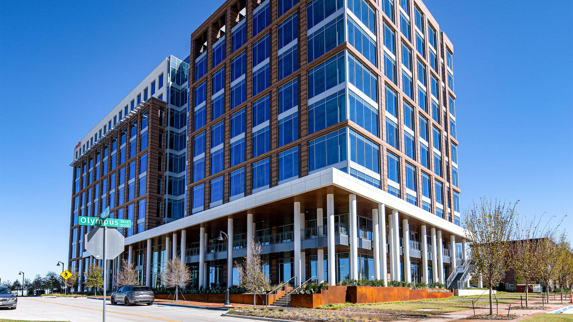 A building on Olympus blvd