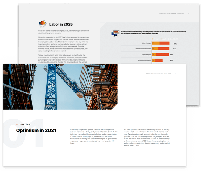 Global Construction report graphic