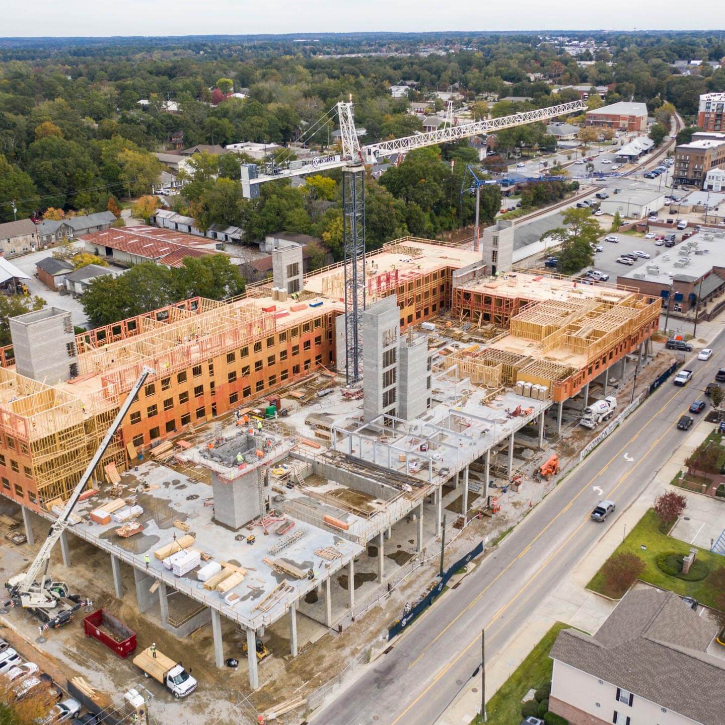 Building under construction