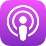 Apple podcasts illustrated icon