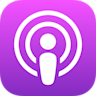 Apple podcasts illustrated icon