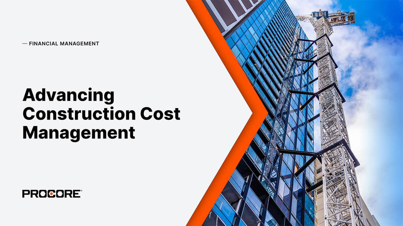 Advancing Construction Cost Management press article graphic