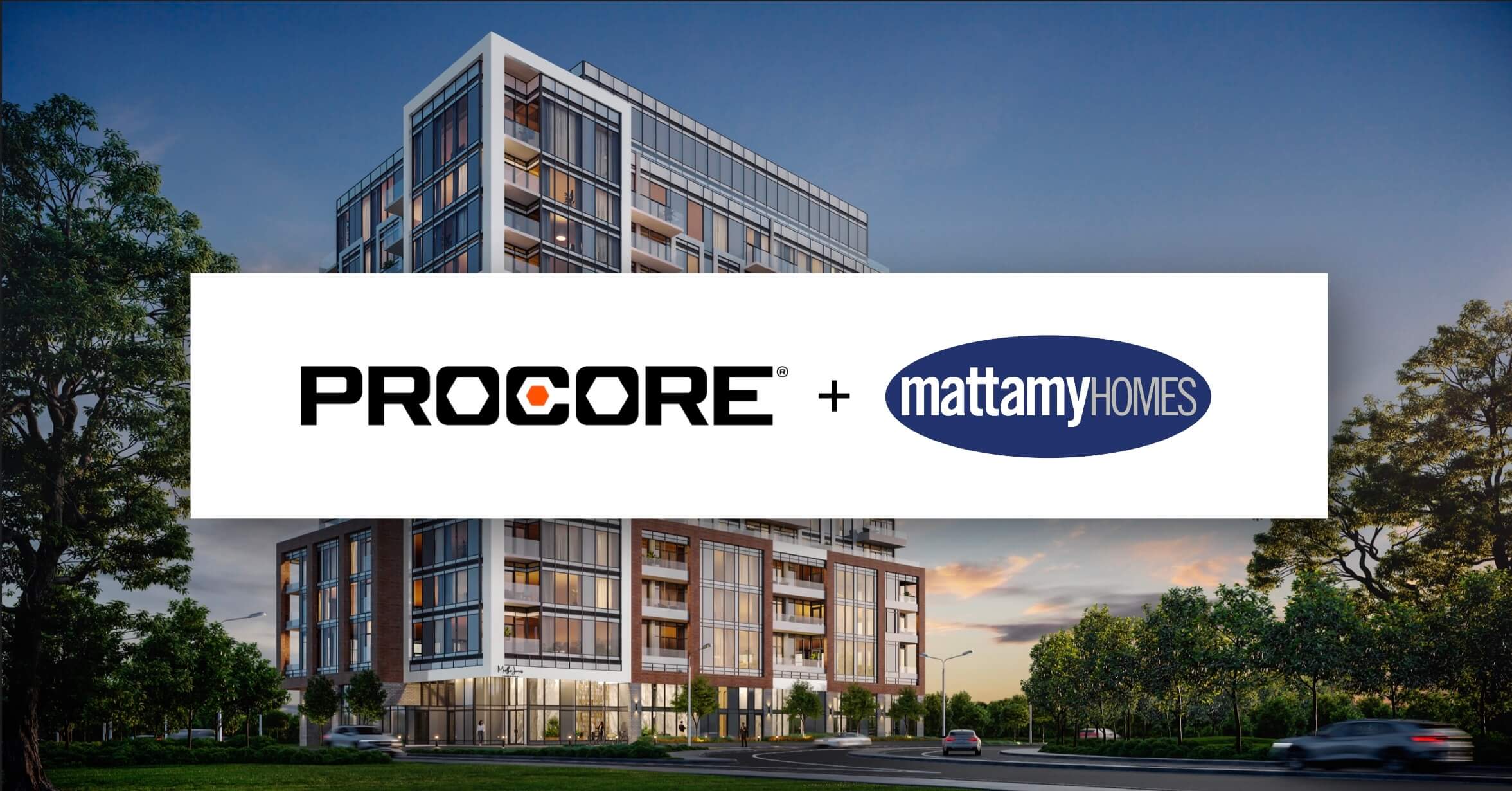 Procore and Mattamy Homes Graphic