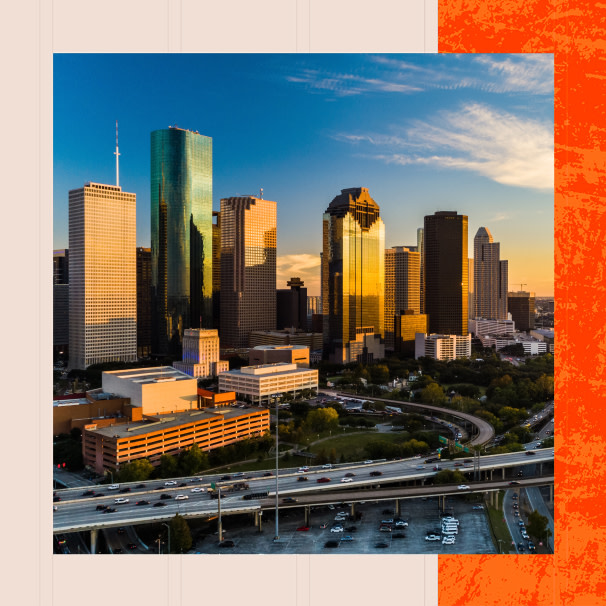 Houston Texas city line