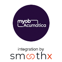 App icon for MYOB Acumatica Connector by 0link integration on Procore Marketplace