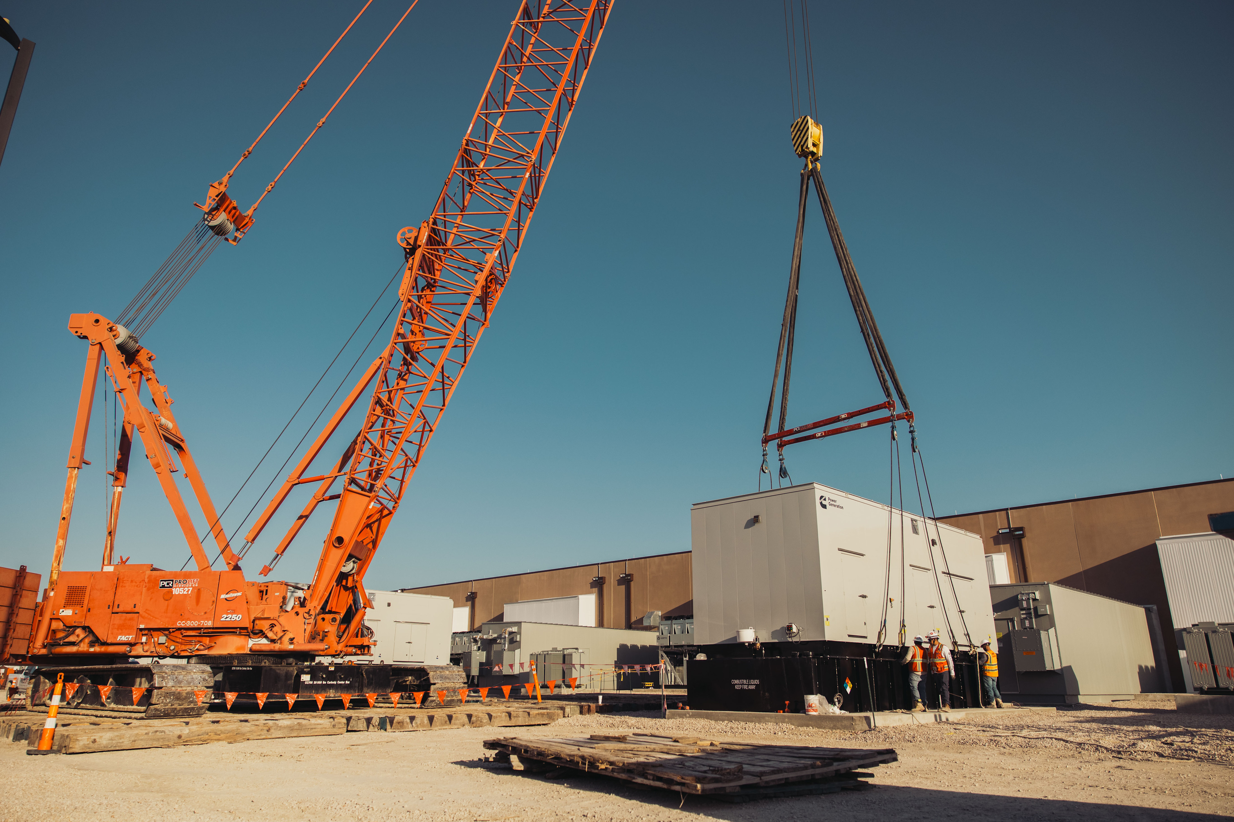 datacenter building under construction