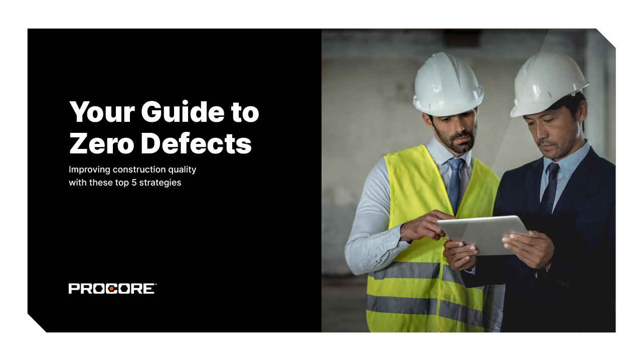 Guide to zero defects eBook cover