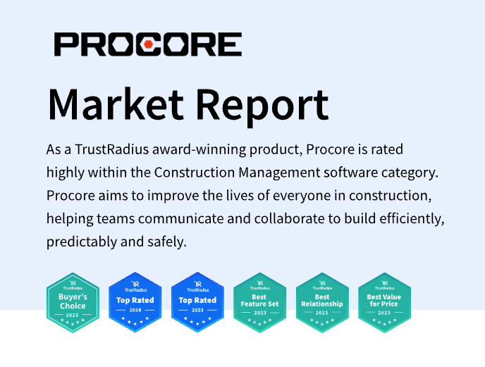 Trust Radius Procore Market Report | Procore