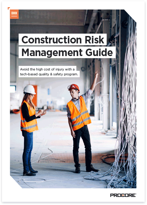 Cover of Construction Risk Management Guide Ebook