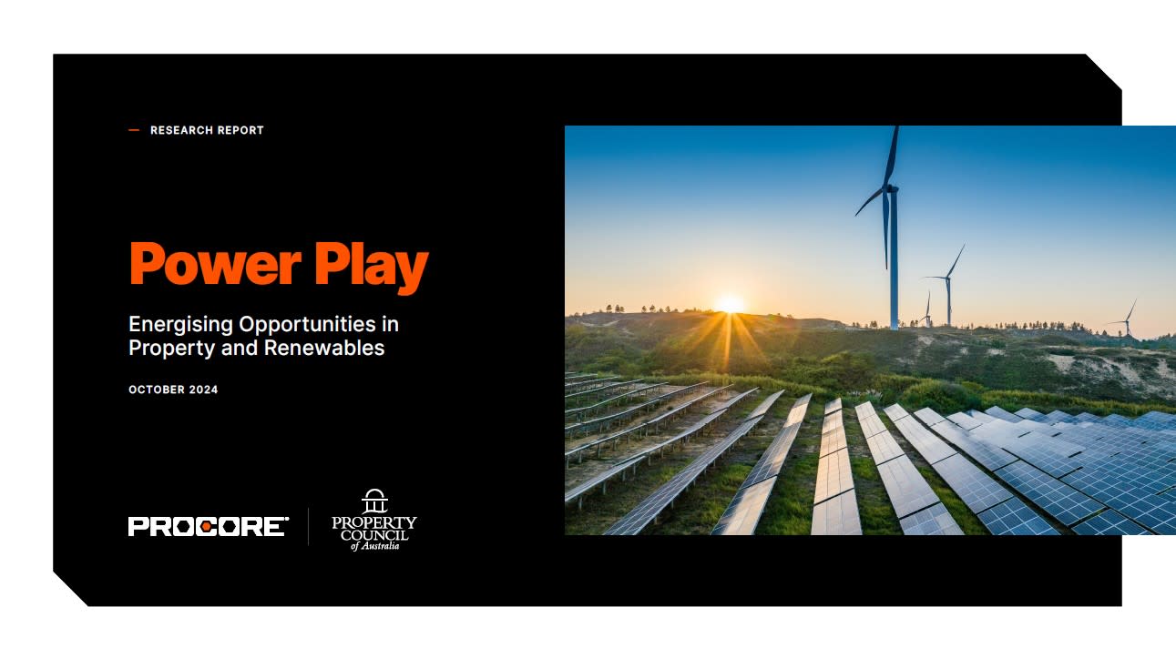 Procore Energy Report 2024 eBook Cover