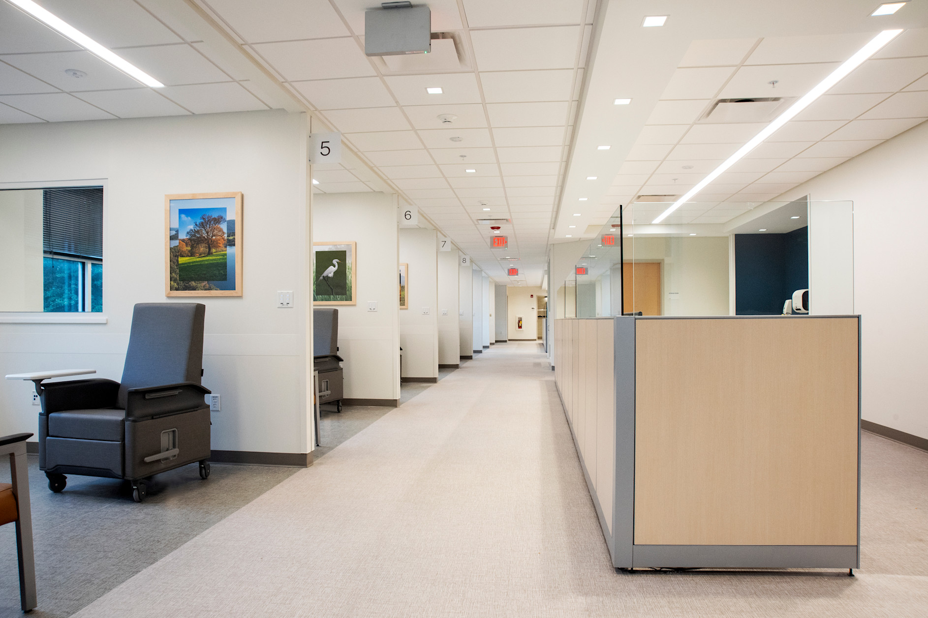 MACC Healthcare Project - hallway of healthcare facility