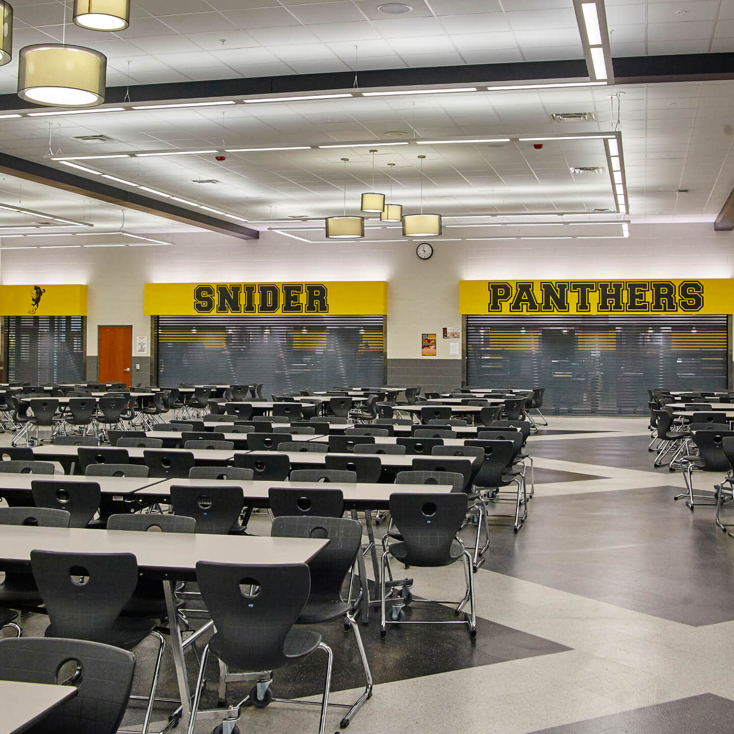 Fort Wayne School's cafeteria