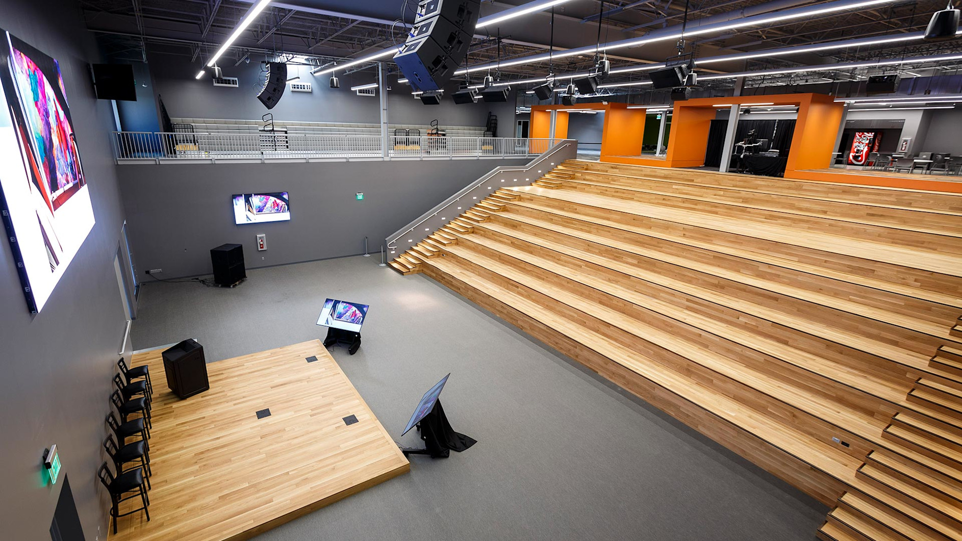 Conference area in an office