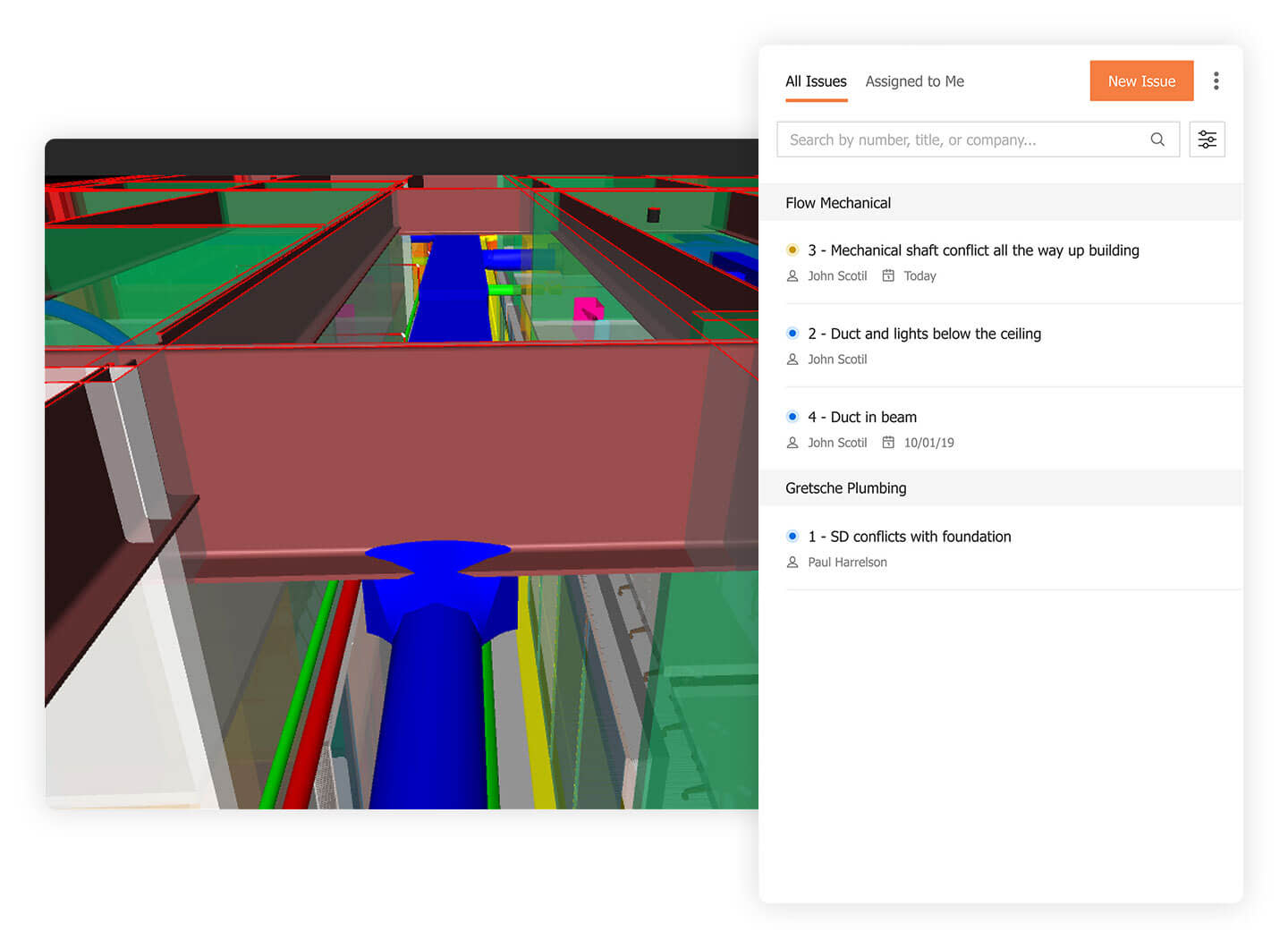 Procore BIM tool