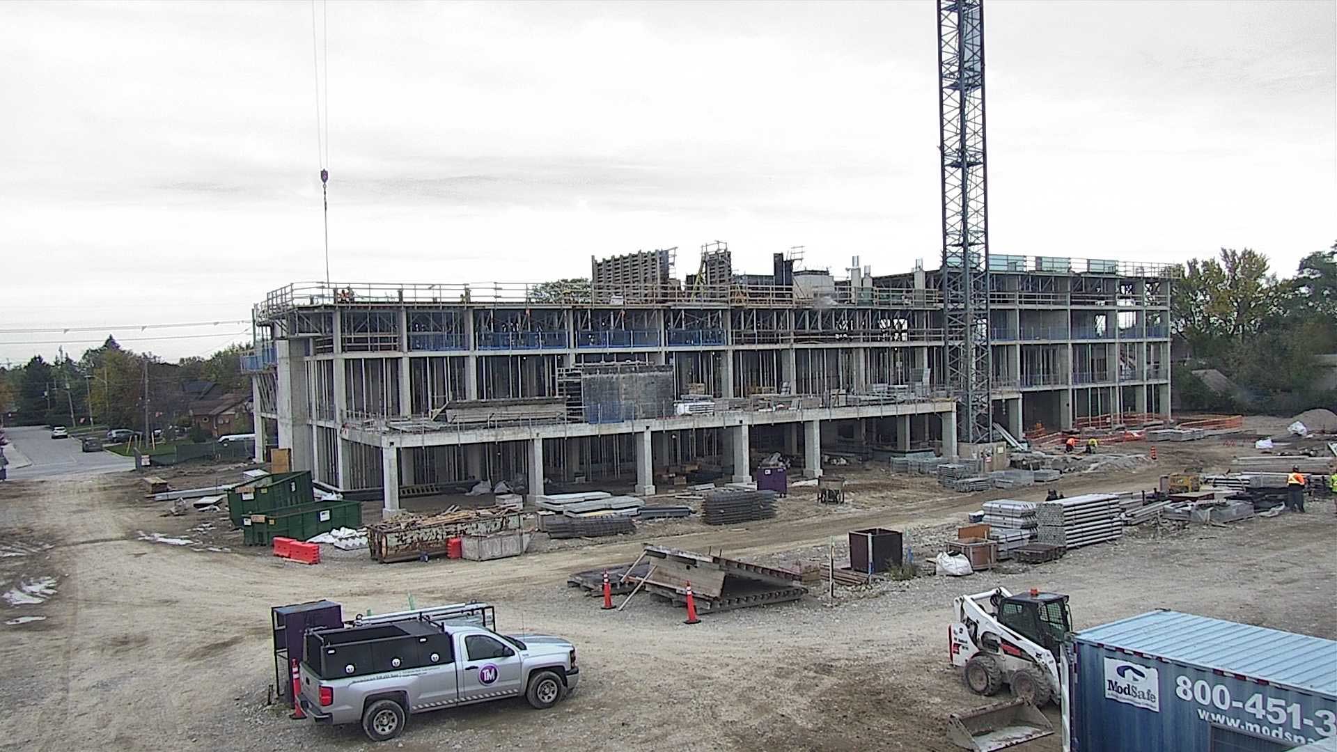 Retirement building under construction