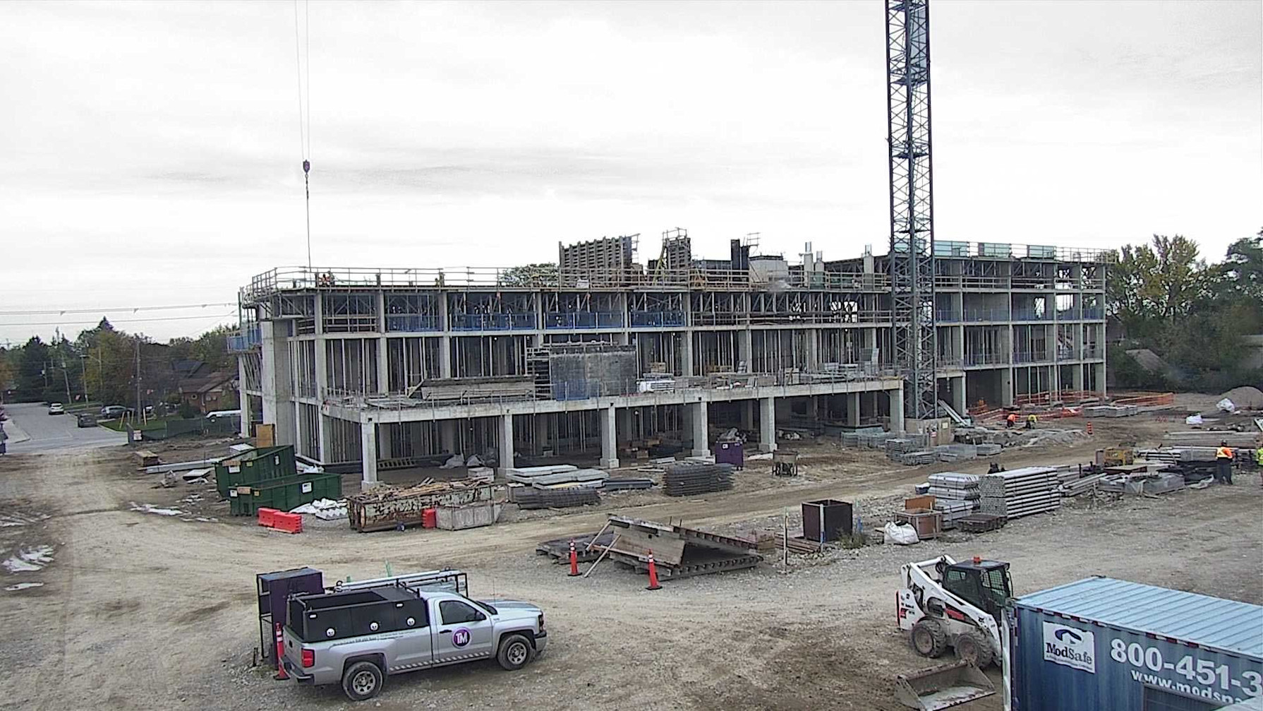 Retirement building under construction