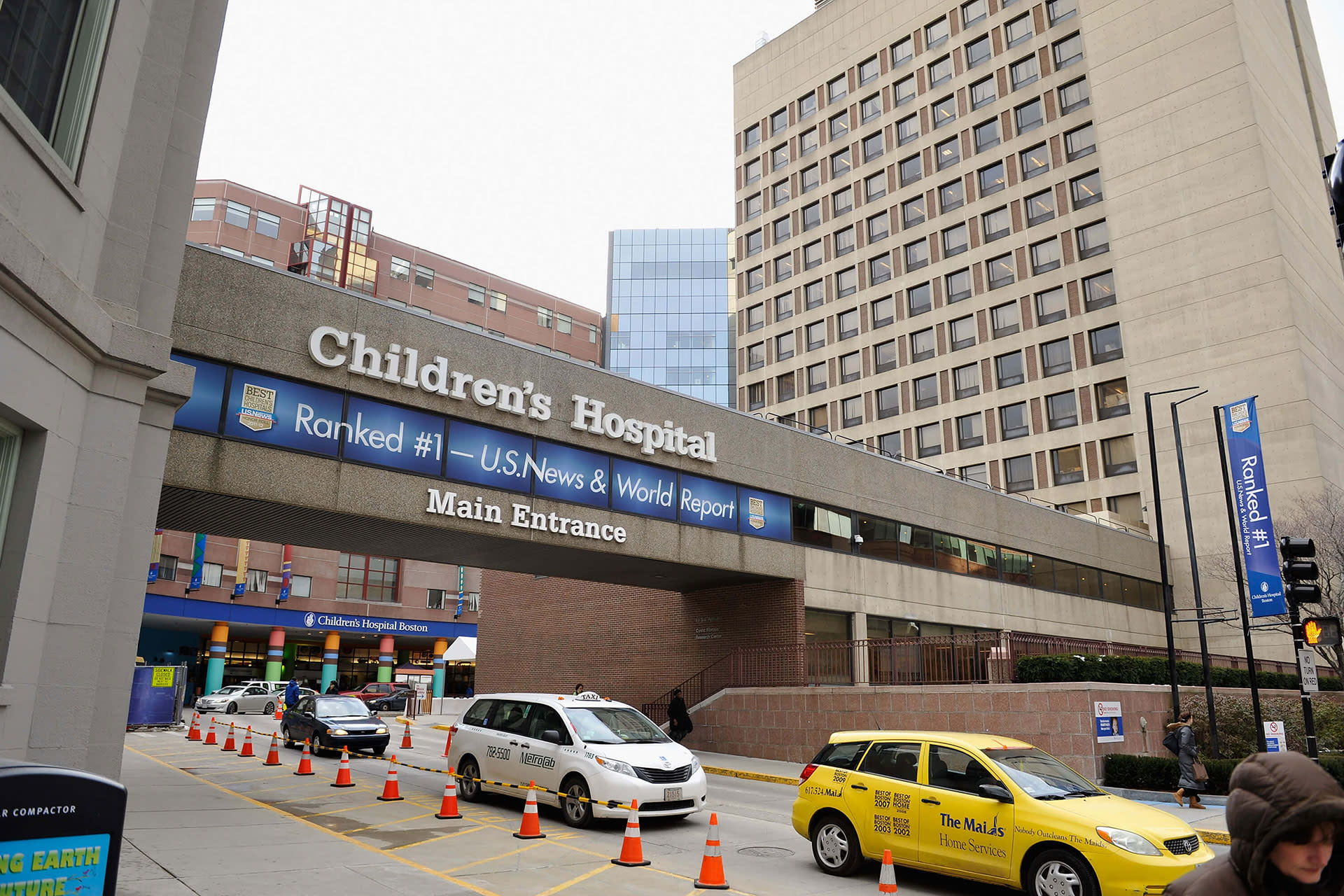 Children's Hospital Boston main entrance