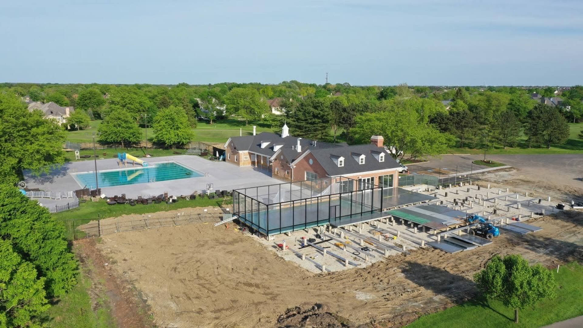 Land being prepped for construction