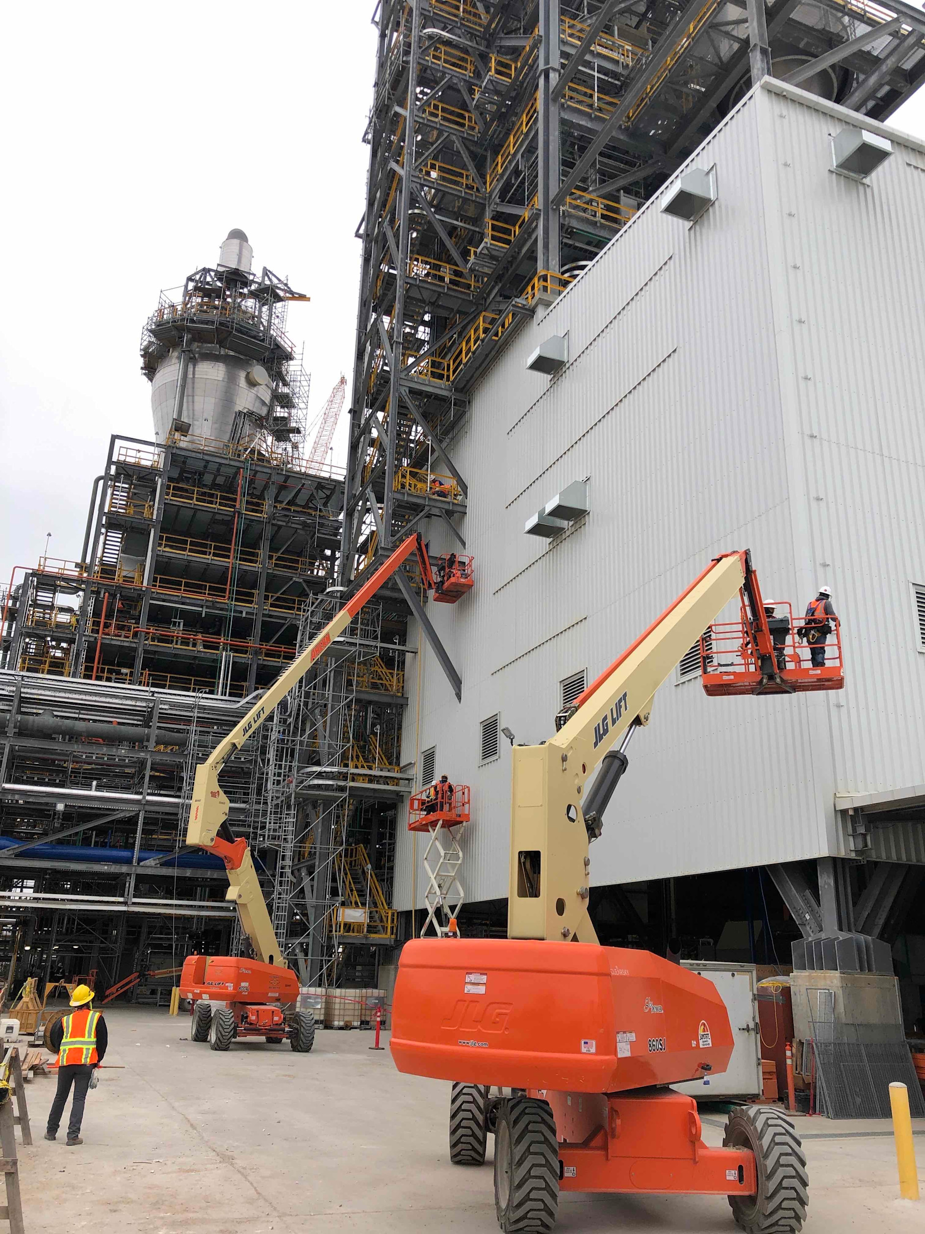 Gutier Construction Site with Lifts