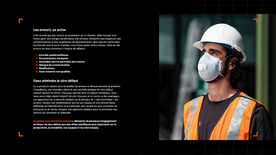 Votre guide vers le zéro défaut eBook interior page