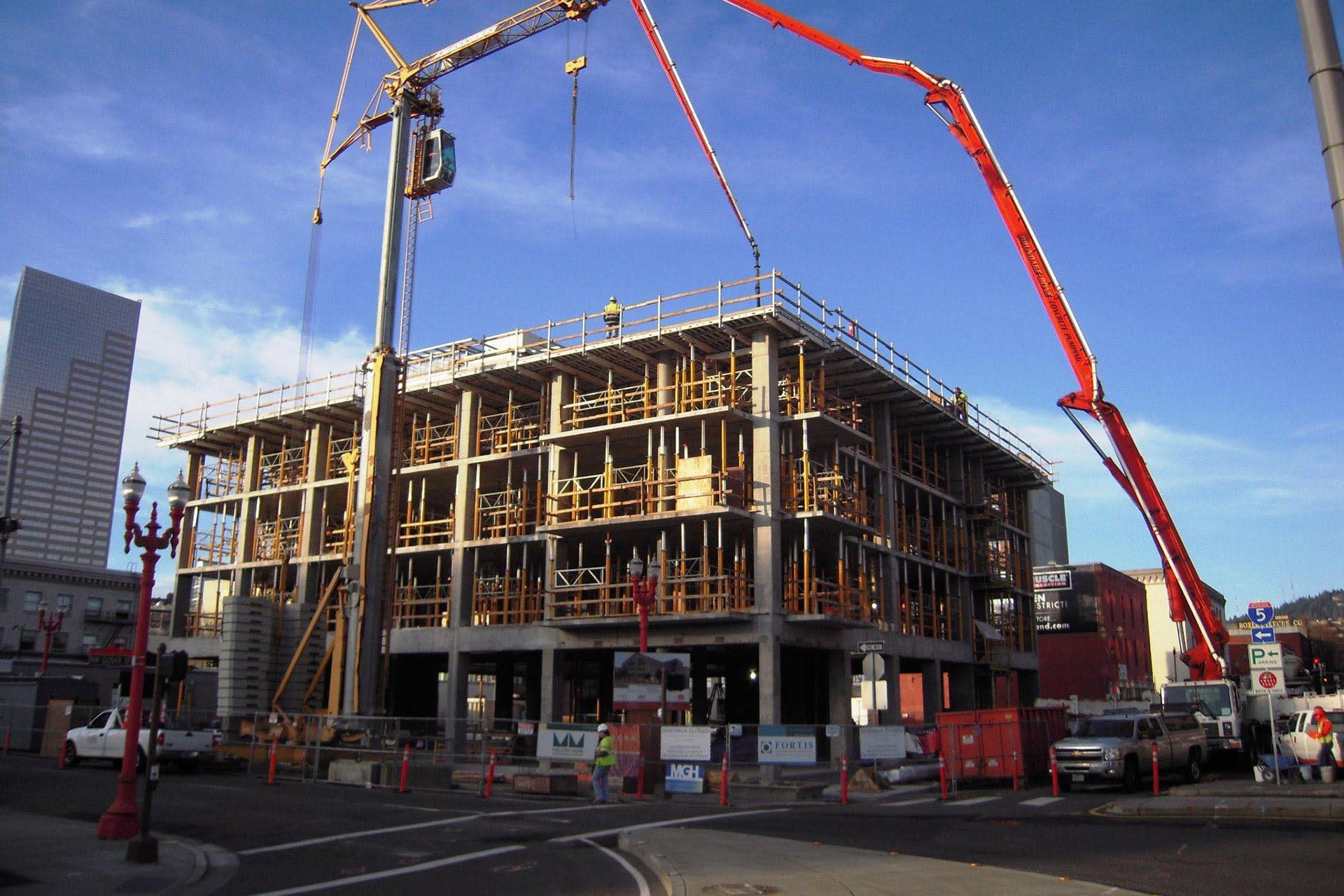 Building under construction