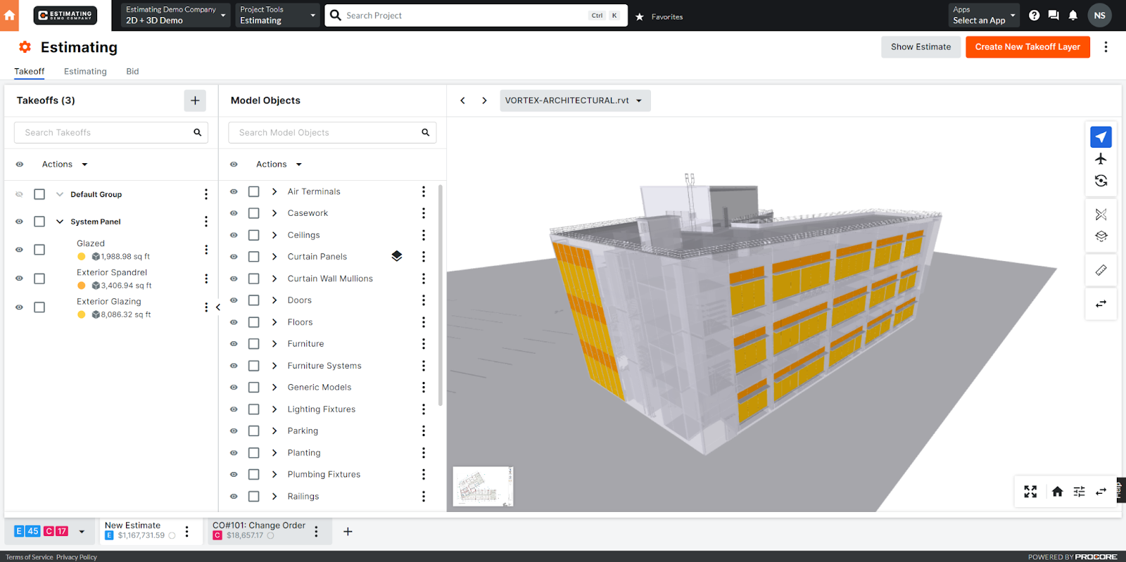 Estimating screenshot